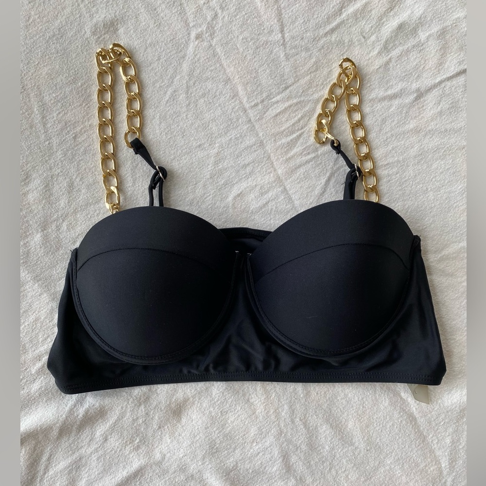 Bandeau swim top